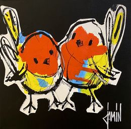 Gemälde, Birds, David Jamin