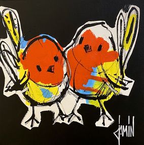 Gemälde, Birds, David Jamin