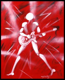 Painting, Le Rockeur (Réf. 143), Jérôme Mesnager