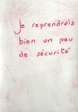 Fine Art Drawings, Je reprendrais bien un peu de sécurité, Alexandra Garnet