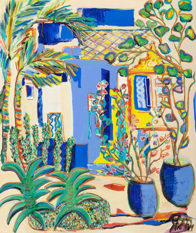 Sophie Petetin, Majorelle, le temps passe. Sophie Petetin, Majorelle, le temps passe.