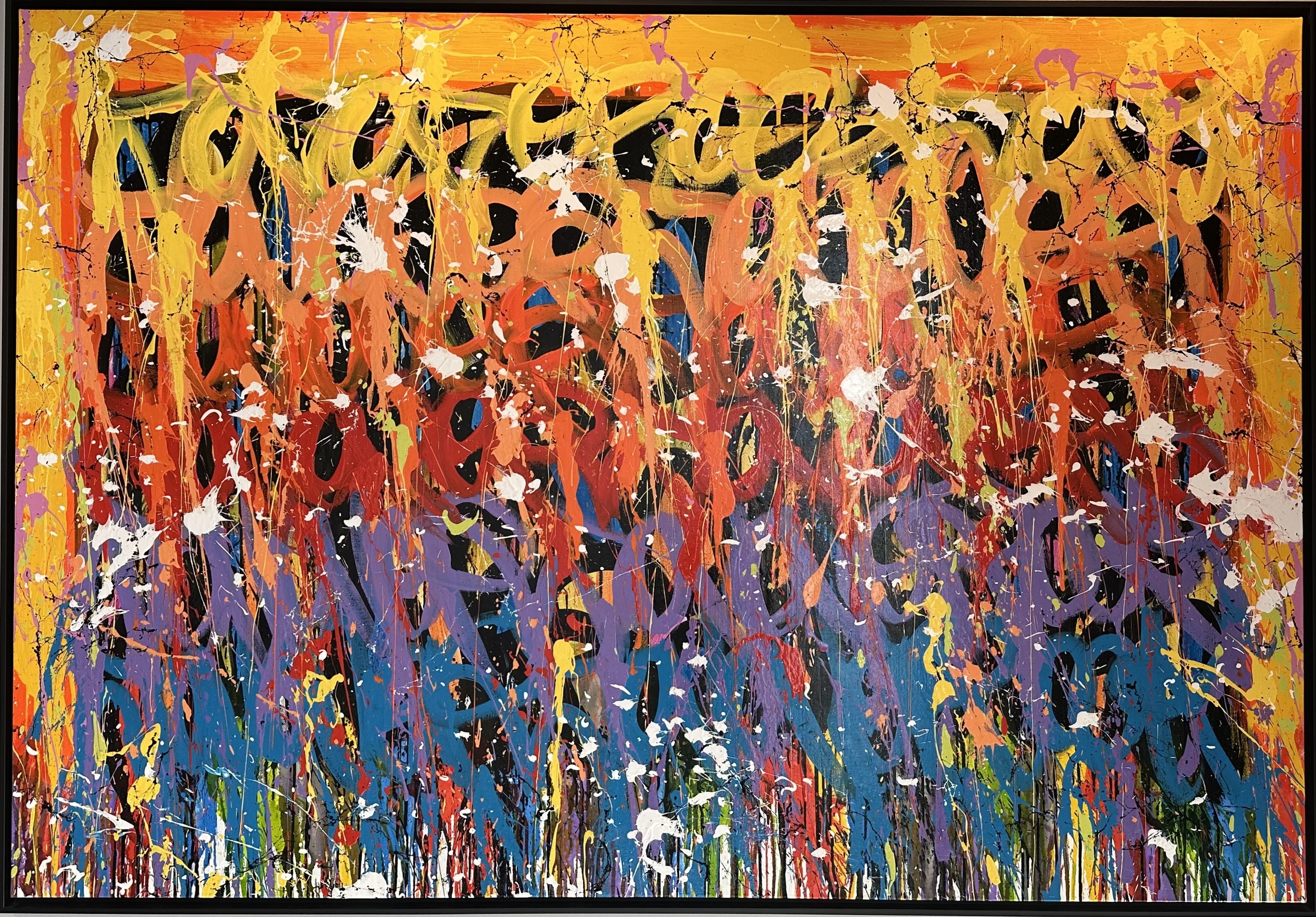 JonOne, I think it’s called… Open yours eyes JonOne, I think it’s called… Open yours eyes