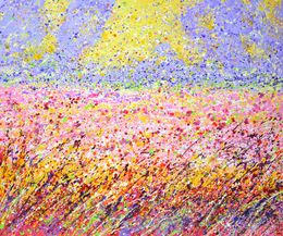 Painting, Flower Field 16, Iryna Kastsova