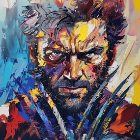 Print, Portrait of Wolverine, PAB