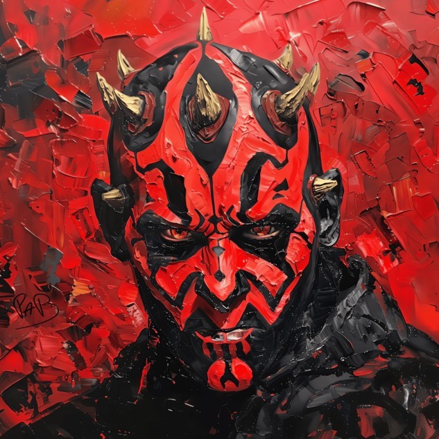 PAB, Portrait of Darth Maul PAB, Portrait of Darth Maul
