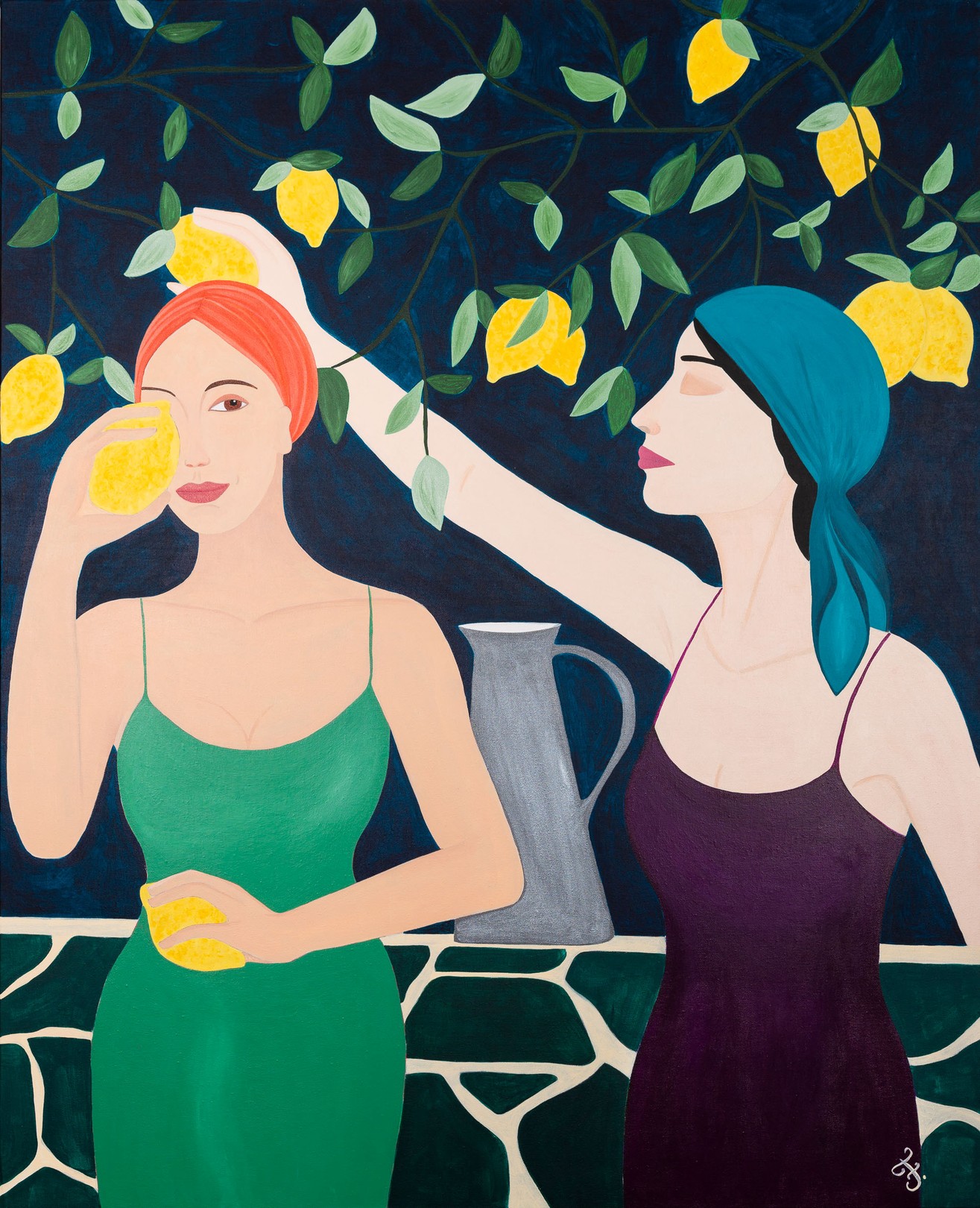 Fannie Iribarnegaray, Les Femmes aux citrons Fannie Iribarnegaray, Les Femmes aux citrons