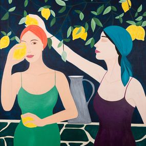 Drucke, Les Femmes aux citrons, Fannie Iribarnegaray
