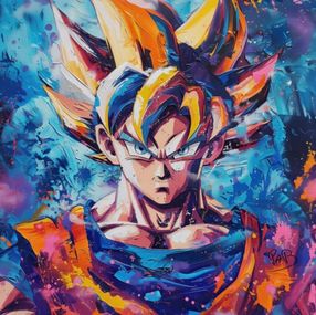 Print, Portrait of Goku, PAB