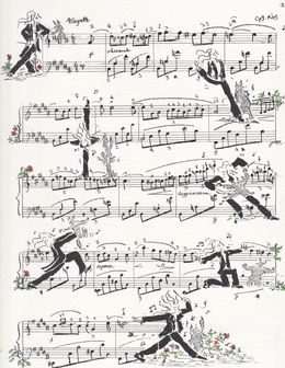 Gemälde, Allegretto, Gabrielle Rul