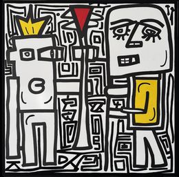 Gemälde, Le roi dec, Stephane LMBD