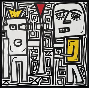 Gemälde, Le roi dec, Stephane LMBD