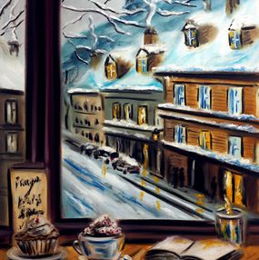 Gemälde, Cozy Retreat, Ruslana Levandovska