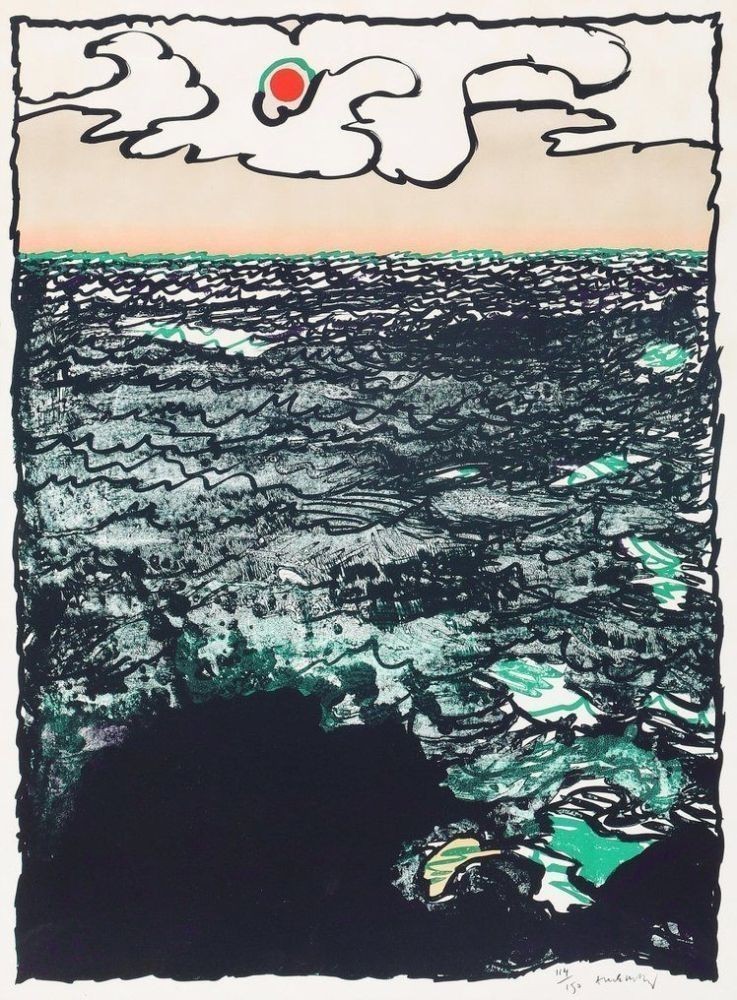 Pierre Alechinsky, Maree haute Pierre Alechinsky, Maree haute