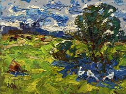 Gemälde, Summer smell of grass, Ivanyuk Oleksiy