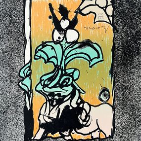 Print, Bœuf gros sel, Pierre Alechinsky