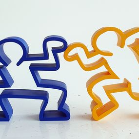 Sculpture, Duo BJ de boys Haring, SpyDDy