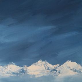 Gemälde, Silence bleu, Nathalie Le Reste
