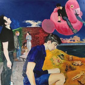 Gemälde, The Take off, Albena Petkova