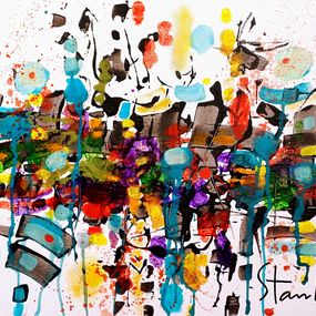 Peinture, Abstract vision-VII, Stanislav Bojankov