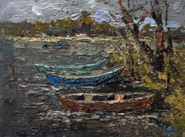 Gemälde, Autumn melancholy, Oksana Ivanyuk