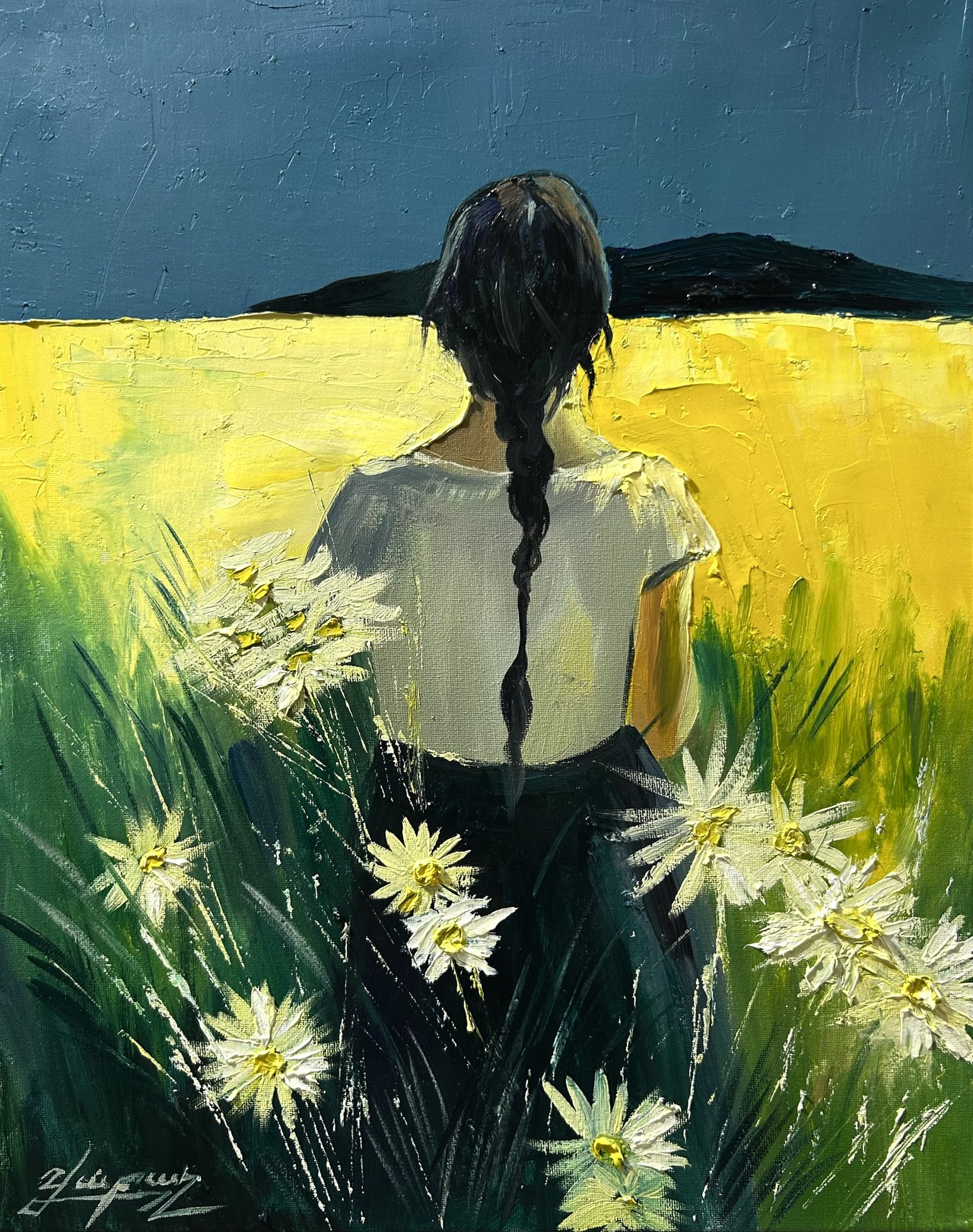 Vahe Bagumyan, Among the Daisies Vahe Bagumyan, Among the Daisies