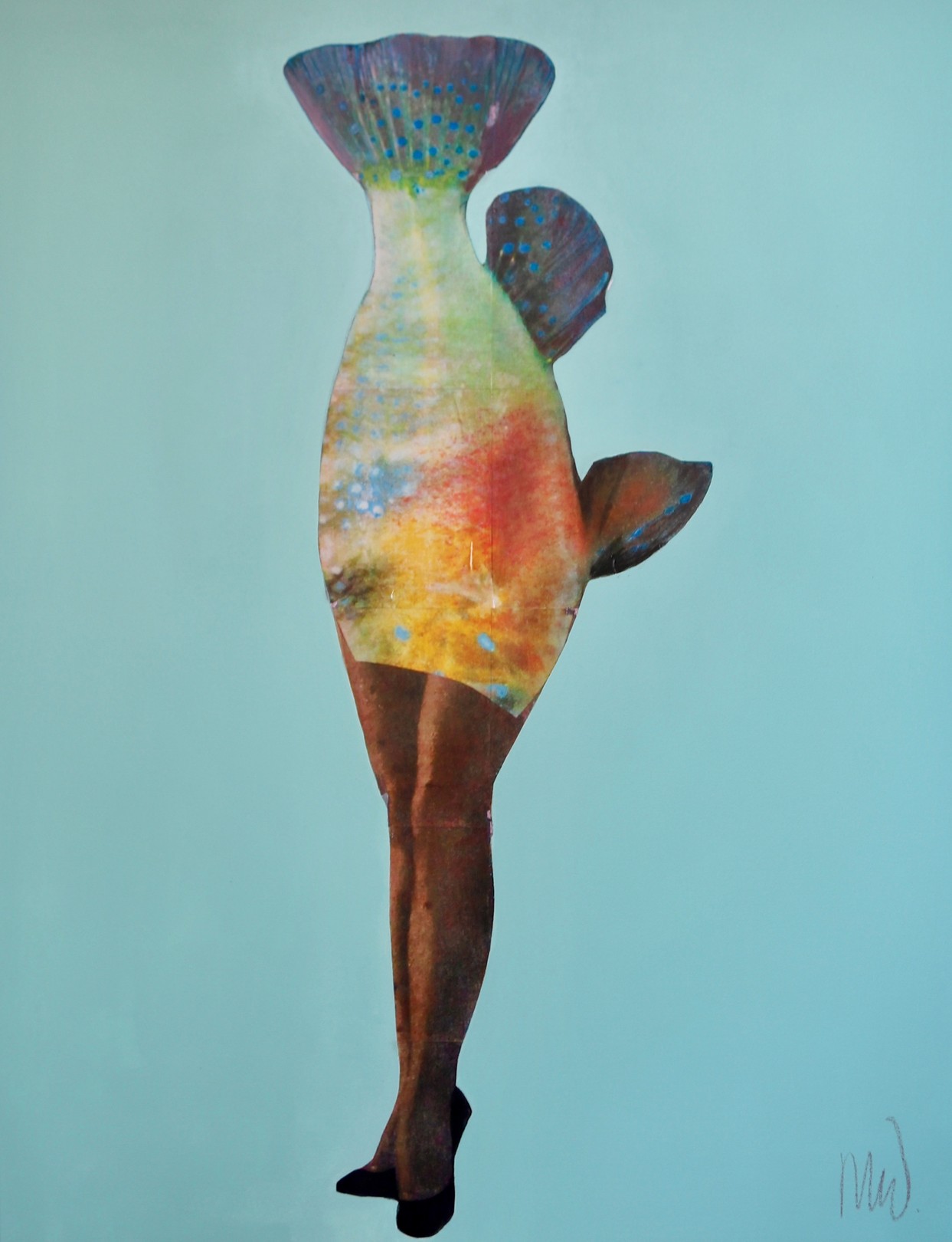 Marian Williams, Strange Mermaid In Blue Marian Williams, Strange Mermaid In Blue