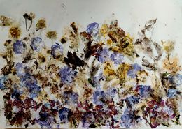 Painting, Floral abstract-2, Anand Manchiraju
