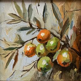 Peinture, Olive branch, Schagen Vita
