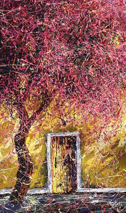 Painting, Amber Afternoon, Nadin Antoniuk