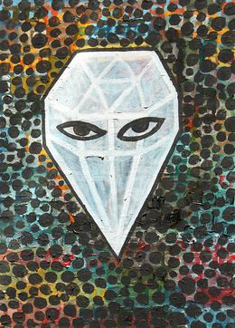 Gemälde, The little diamond in a coal mine, Angelo Pioppo