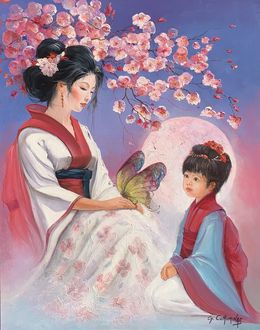 Painting, Butterfly, Georges Corominas