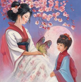 Gemälde, Butterfly, Georges Corominas
