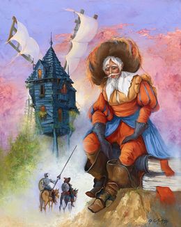 Painting, Don Quixote, Georges Corominas