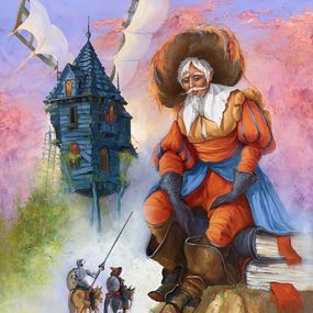 Gemälde, Don Quixote, Georges Corominas
