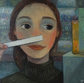 Painting, Duftprobe, Galya Popova