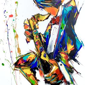 Gemälde, Jazz in New Orleans, Christof Monnin
