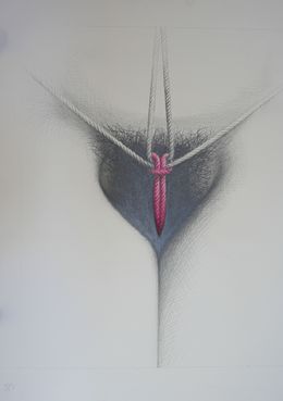 Zeichnungen, ErotoStudy 3, Osse Müller