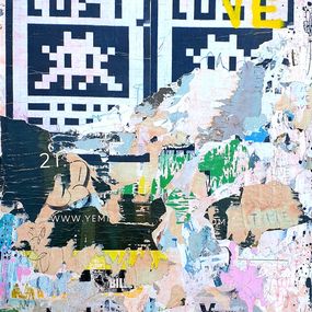Peinture, Lost Love - Invader Urban Wall, Lasveguix
