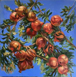 Peinture, Pomegranate, Anna Reznikova