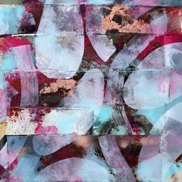 Painting, Journet through silence, Poonam Choudhary