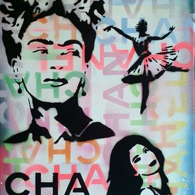 Painting, Frida Miss tic & Banksy, Spaco