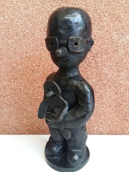 Skulpturen, Moya créateur de son personnage, Patrick Moya