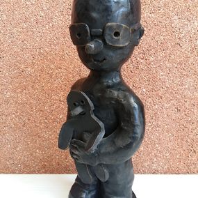 Skulpturen, Moya créateur de son personnage, Patrick Moya