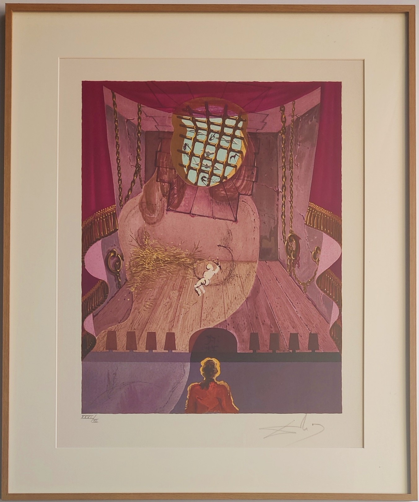 Salvador Dali, The Prison from The Marquis de Sade Salvador Dali, The Prison from The Marquis de Sade