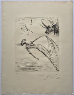 Print, La Cogida y la Muerte, Salvador Dali