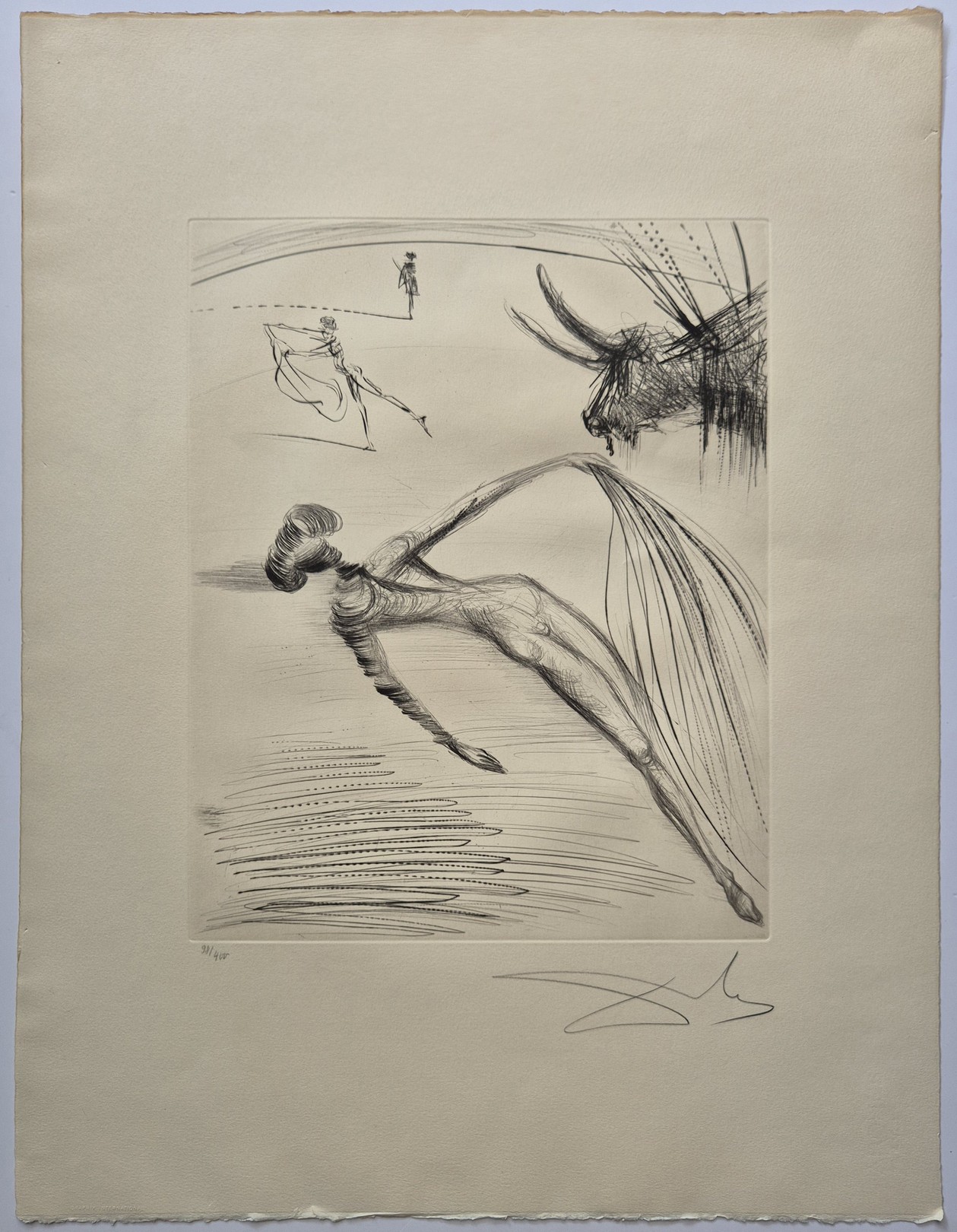 Salvador Dali, La Cogida y la Muerte Salvador Dali, La Cogida y la Muerte