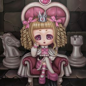 Gemälde, Duel of the Queens I, Jane Kibari