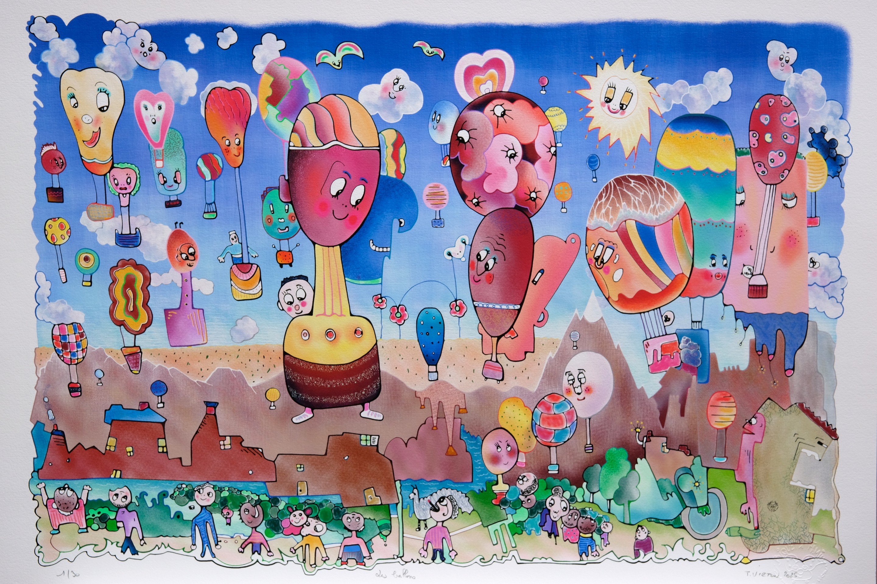 Thierry Virton, Les ballons Thierry Virton, Les ballons