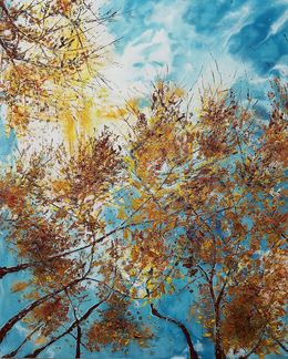 Painting, Canopée #16, Laure-Anne Lemaire