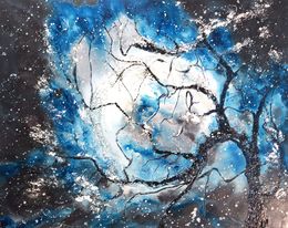 Painting, Canopée #19, Laure-Anne Lemaire